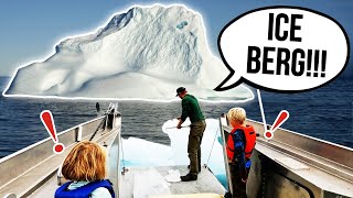 Harvesting an ICEBURG in Alaska [upl. by Yellah]