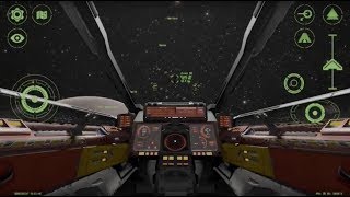 Univoyager  Seamless transition Space to Planet Procedural Terrain and Dogfight  Dev Video 9 [upl. by Siroval218]