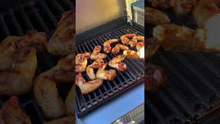 Hot Honey Grilled Chicken Wings  CharBroil® [upl. by Froh]