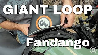 GIANT LOOP FANDANGO  REVIEW  Honda NX500 amp Honda CB500X [upl. by Georgianne]