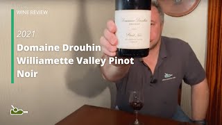 Wine Review Domaine Drouhin Williamette Valley Pinot Noir 2021 [upl. by Annor520]