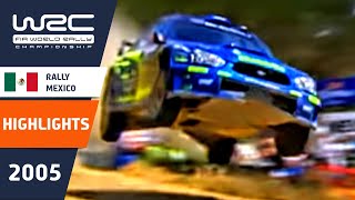 Rally Mexico 2005 WRC Highlights  Review  Results [upl. by Almat]