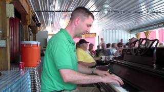 Russell Wilson MAMANITACentral PA Ragtime FestivalJune 22 2013street piano [upl. by Yra]