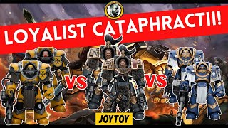 JOYTOY Cataphractii Terminators Imperial Fists Space Wolves amp Ultramarines warhammer 40k joytoy [upl. by Alisha218]