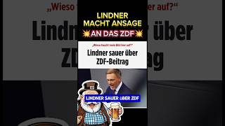 💥EIL💥 LINDNER GEGEN DAS ZDF⚡ afd ampel cdu zdf ard politik weidel scholz spd merz lindner [upl. by Ally]