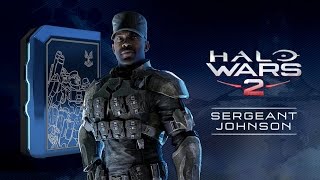 Halo Wars 2 Sergeant Johnson Launch Trailer [upl. by Adnilra]