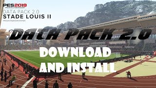 PES 2019  Data Pack 20 DLC 20  DLC 10  DownloadInstall For PC  HD [upl. by Baillie430]