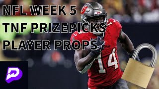 NFL PRIZEPICKS  WEEK 5 THURSDAY NIGHT FOOTBALL  TACO TUESDAY  PLAYER PROPS [upl. by Coretta]