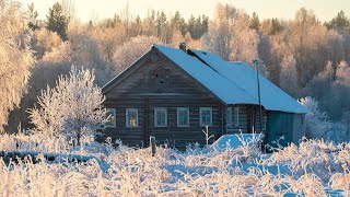 Russian North village life in winter Making Russian North cheese Full Film [upl. by September171]