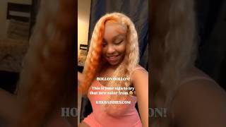 SHOP THE BEST CUSTOM COLORED WIGS AT KBKBADDIEScom  NEW WIG NEW BADDIE  wigs gluelesswig [upl. by Yelda]