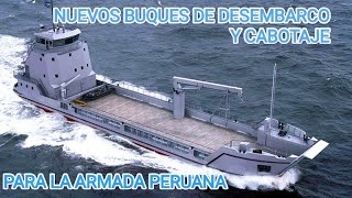 buque de desembarco y cabotaje para la marina de guerra del Perú [upl. by Iene]