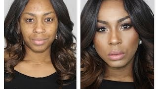 FOUNDATION HIGHLIGHT AND CONTOUR ROUTINE [upl. by Race]