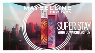 Maybelline New York – New SUPER STAY SHOWDOWN COLLECTION  MATTE vs SHINE  20s [upl. by Monahon84]