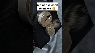 Door lock open without key lockpicking locksport diy open asmr tools security puzzle short [upl. by Wilterdink]