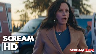 Scream 2022  Gale and Sidney Arrived The Hospital Scene  HD [upl. by Jorge]