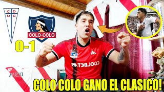 Colo Colo 1 vs Universidad Católica 0 😱 Reacción de un Hincha de RIVER 🇦🇷 Copa de Chile [upl. by Eevets]