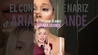 Contorno de nariz de ARIANA GRANDE 👃✨🤩 maquillaje arianagrande makeup contorno [upl. by Ng]