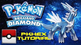 Pokemon Brilliant Diamond Pkhex Tutorial [upl. by Nallid]