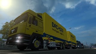 ETS 2 v126 MAN F2000 DACHSER BDF V1  SOUND [upl. by Porty]