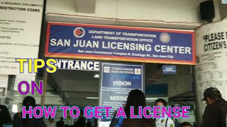 PAANO KUMUHA NG LISENSYA  LTO SAN JUAN [upl. by Ellenet]