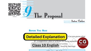 From Quarrels to Marriage 💑 The Proposal Class 10 Explained [upl. by Oleta]