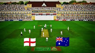 2005 NPower Ashes Series  4th Test at Nottingham  England Lead Series 40  EA Sports Cricket 07 [upl. by Alauqahs]