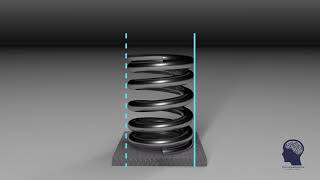 Outside Diameter Expansion of a Compression Spring [upl. by Attenad958]