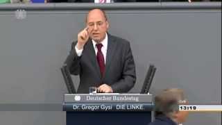 Gregor Gysi Die Linke  In die Tonne mit Merkels Wahllügen  Politik für Besserverdienende [upl. by Ulita]