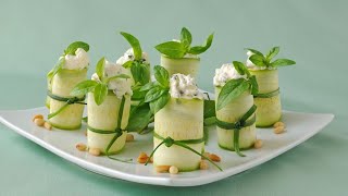 Recette  Courgettes farcies au thon [upl. by Tedmund]