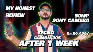 Ye tou King banay ga Tecno Camon 30s k baray mai mera honest review [upl. by Enomed]