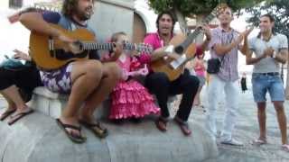 Música FlamencaCiganos  GRANADA  ESPANHA  Mirador de San Nicolás [upl. by Limak]