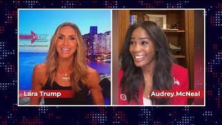 Lara Trump amp Former Democrat Audrey McNeal [upl. by Umont85]