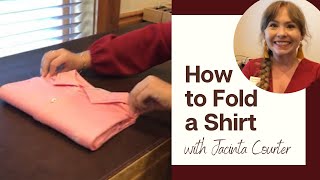 How to Fold a Shirt for Retail with this Quick Trick [upl. by Damali]