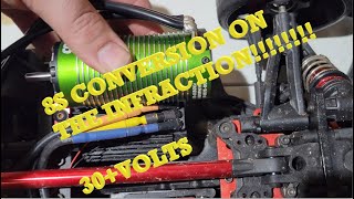 ARRMA INFRACTION 8S CONVERSION [upl. by Rocray]