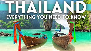 Everything You NEED TO KNOW Visiting Thailand 2024 [upl. by Milburr]