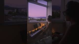 FKJ  Ylang Ylang piano cover by Julia piano viralsong ylangylang [upl. by Regan]