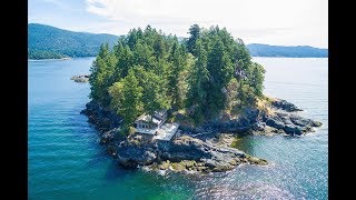 Six Acre Island Estate in Sechelt British Columbia Canada [upl. by Smitt]