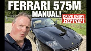 Ferrari 575M Maranello  Montezemolo Magic Meets MANUAL Gearbox DriveEveryFerrari  TheCarGuystv [upl. by Diraf]