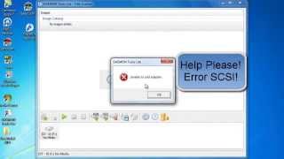 ERROR Add SCSI Daemon Tools Lite [upl. by Ebony102]