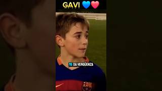 GAVI 💙❤️ fcbarcelona SHORTS futbol BARÇA [upl. by Odnarb]