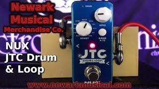 NUX JTC Drum amp Loop Mini Looper Pedal [upl. by Nylla]