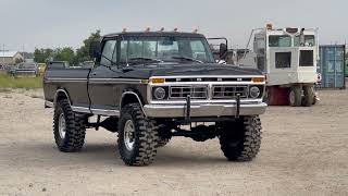 1976 Ford F250 Ranger XLT Highboy [upl. by Lemrahc]