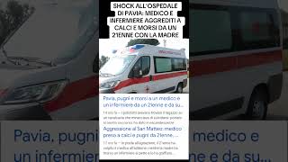 PUGNI E MORSI IN OSPEDALE cronaca perte cronacaitaliana news [upl. by Buffy]