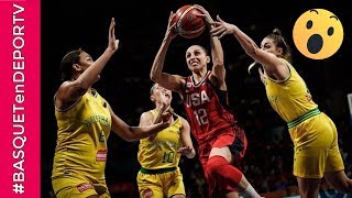 Top Ten  Diez mejores jugadas  Mundial de Basquet femenino  España 2018  BASQUETenDEPORTV [upl. by Colbye]