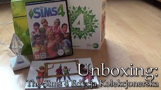 Unboxing 10 The Sims 4 Edycja Kolekcjonerska [upl. by Fiora]