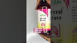 Wheezal mixture Homeopathic COUGH 😷 Syrup [upl. by Maible413]