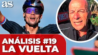 LA VUELTA 2024  ANÁLISIS de la ETAPA 19 ROGLIC DOMINA en MONCALVILLO [upl. by Naaitsirhc]