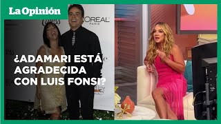 Adamari López canta y habla sobre “No me doy por vencido” de Luis Fonsi  La Opinión [upl. by Saw143]