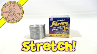 Original Slinky Junior Walking Spring Toy  Slow Motion Fun [upl. by Dub636]