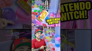 ¡La garra de Nintendo Switch 😱 clawmachine maquinadepeluches nintendoswitch [upl. by Edurtreg]